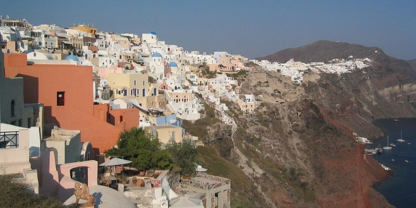 Oia, Santorini, Greece.