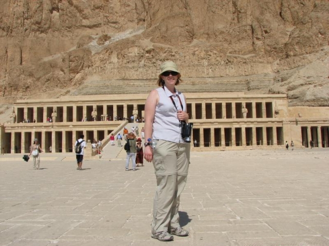 Temple of Queen Hatshepsut, in the Valley of the Kings, Egypt