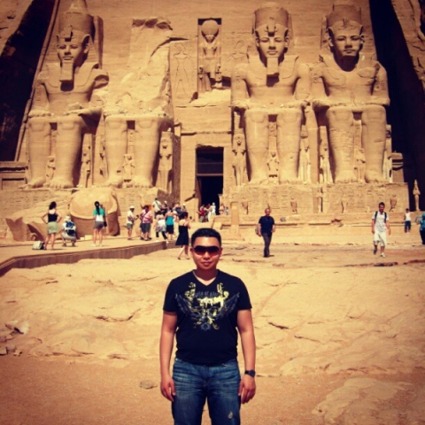 Abu Simbel, Egypt. Photo by William Situ.
