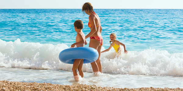 Enjoy the Mediterranean Sea with your family