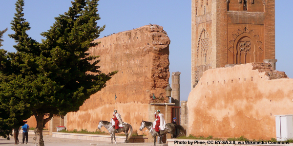 Tour Hassan a Rabat (Maroc)